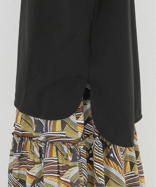 Simplicite（サンプリシテ）の「モックネックフレンチカットソー◆（Tシャツ/カットソー・レディース・ベージュ/ホワイト/ブラック・FREE）」の18枚目の写真