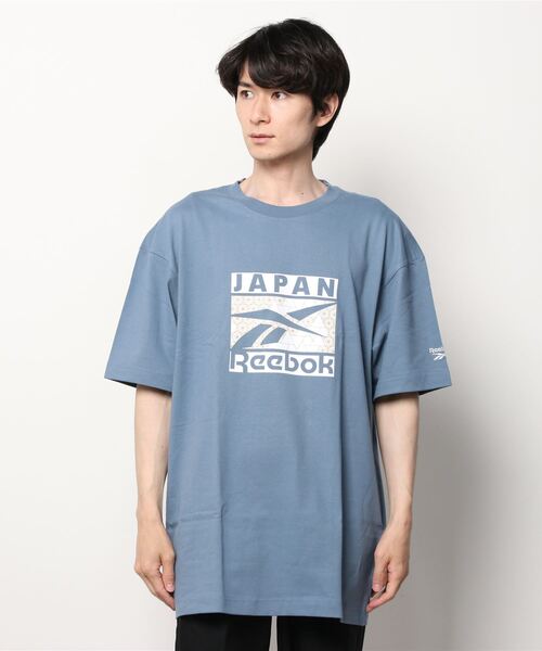 Reebok（リーボック）の「CL TOKYO TEE2（シーエル トーキョー ティー2）（Tシャツ/カットソー・メンズ・ブラック/ホワイト/ブルー・XXX-LARGE/X-LARGE/SMALL/X-SMALL/MEDIUM/XX-LARGE/XX-SMALL/LARGE）」の17枚目の写真