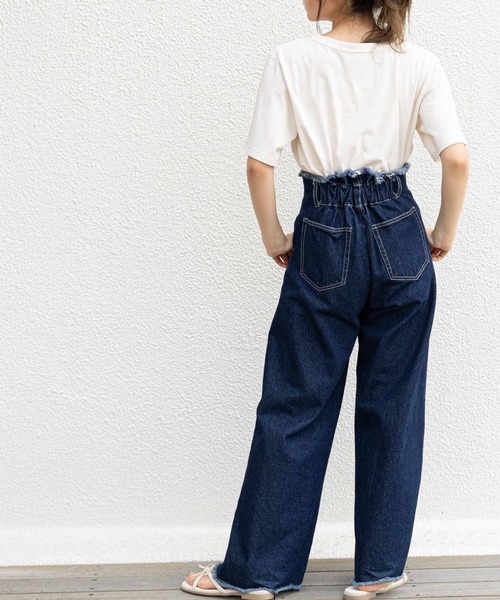 OLIVE des OLIVE（オリーブデオリーブ）の「カラーロゴTシャツ（Tシャツ/カットソー・レディース・チャコールグレー/ライトグレー/アイボリー/オフホワイト・FREE）」の21枚目の写真