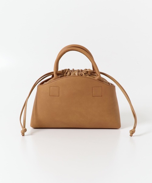 URBAN RESEARCH DOORS（アーバンリサーチドアーズ）の「ランドスケープミニバッグ（ショルダーバッグ・レディース・ブラック/モカ/キャメル・ONE）」の8枚目の写真