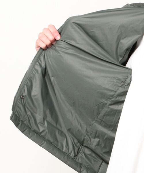 NUMBER (N)INE（ナンバーナイン）の「2WAY QUILTING HOODED JACKET / 2WAY キルティング フードジャケット（ミリタリージャケット・メンズ・ブラック/オリーブ・2/4/3）」の19枚目の写真