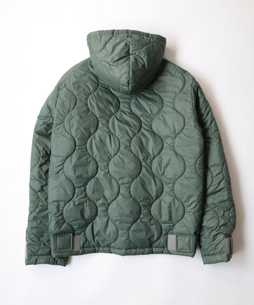 NUMBER (N)INE（ナンバーナイン）の「2WAY QUILTING HOODED JACKET / 2WAY キルティング フードジャケット（ミリタリージャケット・メンズ・ブラック/オリーブ・2/4/3）」の20枚目の写真