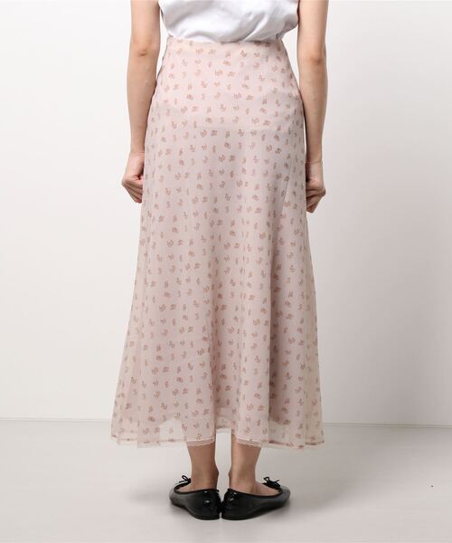 Verybrain（ベリーブレイン）の「very brain/VS-096 ﾌﾗﾜｰptﾛﾝｸﾞSK（スカート・レディース・ベージュ・M）」の7枚目の写真