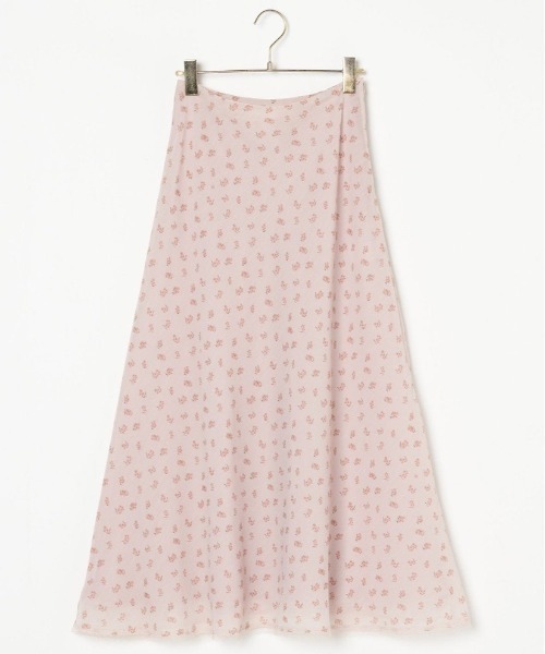 Verybrain（ベリーブレイン）の「very brain/VS-096 ﾌﾗﾜｰptﾛﾝｸﾞSK（スカート・レディース・ベージュ・M）」の8枚目の写真