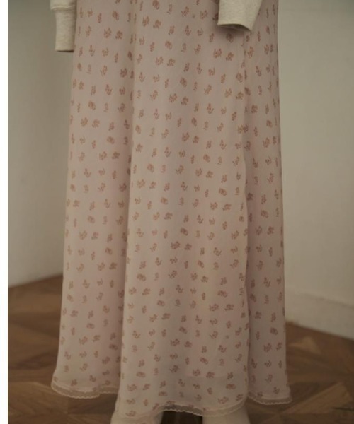 Verybrain（ベリーブレイン）の「very brain/VS-096 ﾌﾗﾜｰptﾛﾝｸﾞSK（スカート・レディース・ベージュ・M）」の16枚目の写真