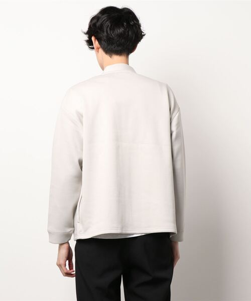 ADAM ET ROPE'(アダムエロペ)の「カノコダンボール ルーズトッパーカーディガン(カーディガン/ボレロ・メンズ・グレー系その他/ブラック/ホワイト系その他7・L/M)」の13枚目の写真