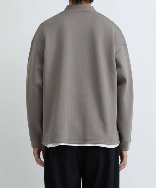 ADAM ET ROPE'(アダムエロペ)の「カノコダンボール ルーズトッパーカーディガン(カーディガン/ボレロ・メンズ・グレー系その他/ブラック/ホワイト系その他7・L/M)」の10枚目の写真