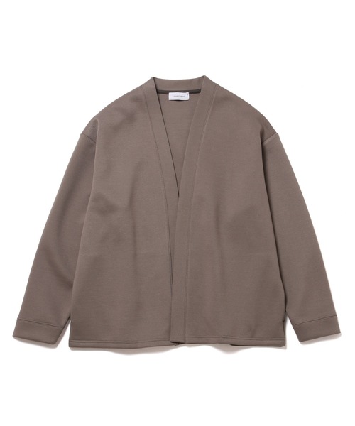 ADAM ET ROPE'(アダムエロペ)の「カノコダンボール ルーズトッパーカーディガン(カーディガン/ボレロ・メンズ・グレー系その他/ブラック/ホワイト系その他7・L/M)」の6枚目の写真