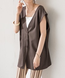 DISCOAT | 【WEB限定】マルチWAY深Vベスト(ベスト)