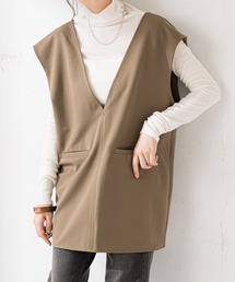 DISCOAT | 【WEB限定】マルチWAY深Vベスト(ベスト)