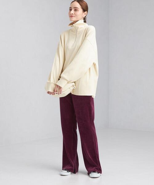 green label relaxing（グリーンレーベルリラクシング）の「＜Tanacana (タナカーナ)＞ ハーフ ジップ プルオーバー カットソー（Tシャツ/カットソー・レディース・オレンジ/ナチュラル・FREE）」の15枚目の写真