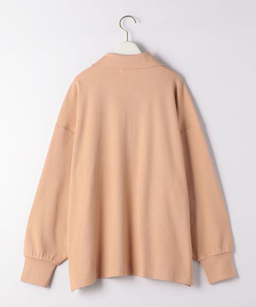 green label relaxing（グリーンレーベルリラクシング）の「＜Tanacana (タナカーナ)＞ ハーフ ジップ プルオーバー カットソー（Tシャツ/カットソー・レディース・オレンジ/ナチュラル・FREE）」の17枚目の写真