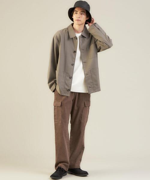 FIVE BROTHER(ファイブブラザー)の「OLT<FIVE BROTHER(ファイブブラザー)>コーデュロイ イージー 6ポケット カーゴパンツ(カーゴパンツ・メンズ・ダークブラウン/ブラック・L/S/M)」の8枚目の写真