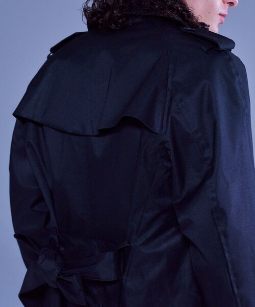 UNITED TOKYO（ユナイテッドトウキョウ）の「TONIC トレンチコート（トレンチコート・メンズ・ブラック/ストライプ・3/1/2）」の19枚目の写真