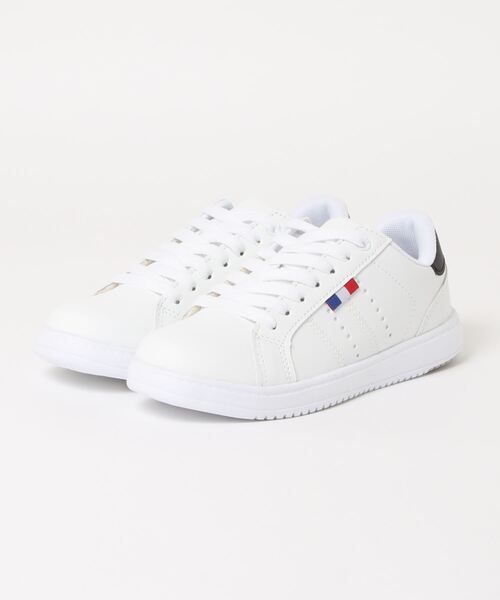 TSURUYA(ツルヤ)の「《NOVENTA》HLS-2730(スニーカー・レディース・ホワイト×グリーン/ブラック/ホワイト×ブラック・23.0cm/24.0cm/24.5cm/23.5cm)」の1枚目の写真