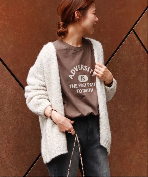 JOURNAL STANDARD relume(ジャーナルスタンダード レリューム)の「【TRICOTS JEANMARC/トリコ・ジャンマルク】ニットカーディガン◆(カーディガン/ボレロ・レディース・ブルー/グレー/ブラウン・FREE)」の2枚目の写真