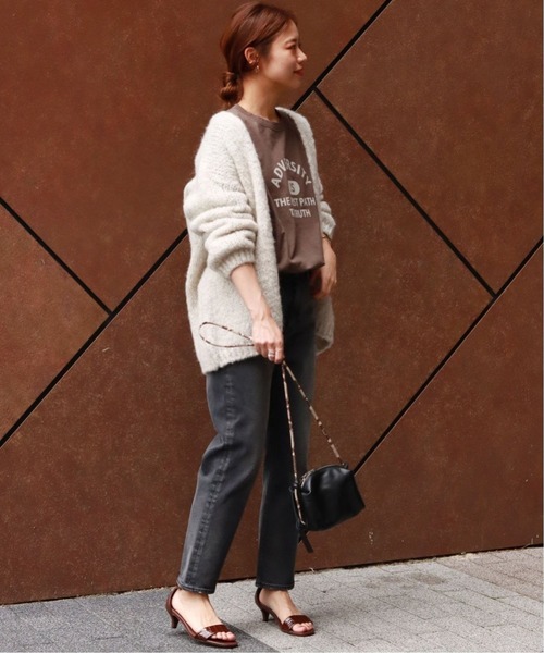 JOURNAL STANDARD relume(ジャーナルスタンダード レリューム)の「【TRICOTS JEANMARC/トリコ・ジャンマルク】ニットカーディガン◆(カーディガン/ボレロ・レディース・ブルー/グレー/ブラウン・FREE)」の6枚目の写真