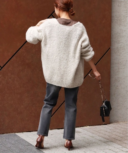 JOURNAL STANDARD relume(ジャーナルスタンダード レリューム)の「【TRICOTS JEANMARC/トリコ・ジャンマルク】ニットカーディガン◆(カーディガン/ボレロ・レディース・ブルー/グレー/ブラウン・FREE)」の8枚目の写真