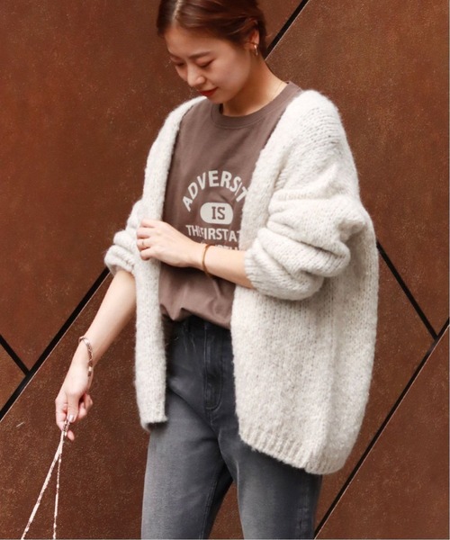 JOURNAL STANDARD relume(ジャーナルスタンダード レリューム)の「【TRICOTS JEANMARC/トリコ・ジャンマルク】ニットカーディガン◆(カーディガン/ボレロ・レディース・ブルー/グレー/ブラウン・FREE)」の10枚目の写真