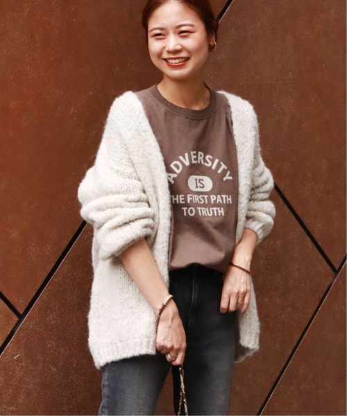 JOURNAL STANDARD relume(ジャーナルスタンダード レリューム)の「【TRICOTS JEANMARC/トリコ・ジャンマルク】ニットカーディガン◆(カーディガン/ボレロ・レディース・ブルー/グレー/ブラウン・FREE)」の9枚目の写真