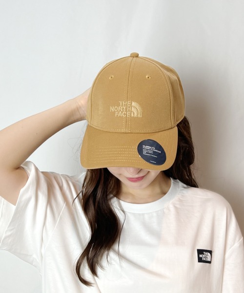 THE NORTH FACE（ザノースフェイス）の「THE NORTH FACE(ザ・ノースフェイス) /RCYD 66 CLASSIC HAT　リサイクルド66クラシックキャップ ロゴキャップ（キャップ・レディース・ブラウン/オリーブ/アイボリー/ホワイト×ブラック・FREE）」の3枚目の写真
