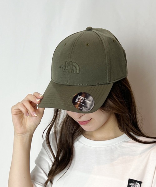 THE NORTH FACE（ザノースフェイス）の「THE NORTH FACE(ザ・ノースフェイス) /RCYD 66 CLASSIC HAT　リサイクルド66クラシックキャップ ロゴキャップ（キャップ・レディース・ブラウン/オリーブ/アイボリー/ホワイト×ブラック・FREE）」の4枚目の写真