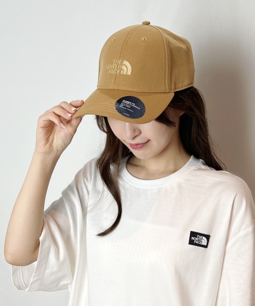 THE NORTH FACE（ザノースフェイス）の「THE NORTH FACE(ザ・ノースフェイス) /RCYD 66 CLASSIC HAT　リサイクルド66クラシックキャップ ロゴキャップ（キャップ・レディース・ブラウン/オリーブ/アイボリー/ホワイト×ブラック・FREE）」の13枚目の写真