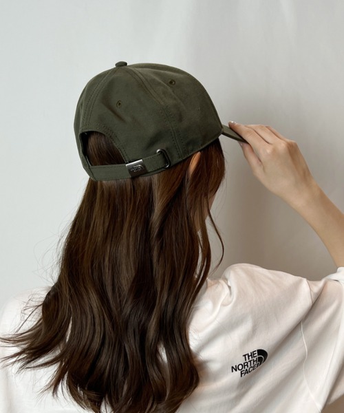 THE NORTH FACE（ザノースフェイス）の「THE NORTH FACE(ザ・ノースフェイス) /RCYD 66 CLASSIC HAT　リサイクルド66クラシックキャップ ロゴキャップ（キャップ・レディース・ブラウン/オリーブ/アイボリー/ホワイト×ブラック・FREE）」の22枚目の写真
