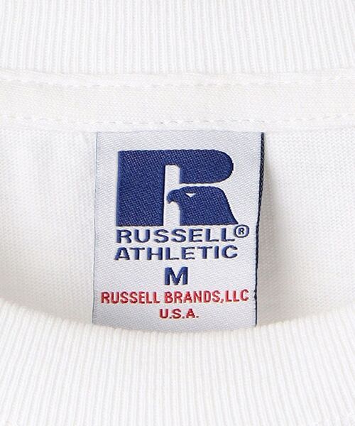 Russell Athletic(ラッセルアスレティック)の「【WEB限定/SHIPS別注】RUSSELL ATHLETIC: カレッジ プリント Tシャツ (ロンT) 21FW(Tシャツ/カットソー・メンズ・ホワイト/チャコールグレー/ライトグレー/グレー・SMALL/MEDIUM/LARGE/X-LARGE)」の17枚目の写真