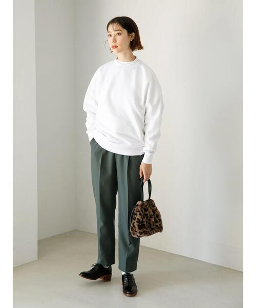 koe（コエ）の「ファー巾着ミニトート*（トートバッグ・レディース・アイボリー/ブラック/ホワイト/オリーブ/ベージュ・FREE）」の14枚目の写真