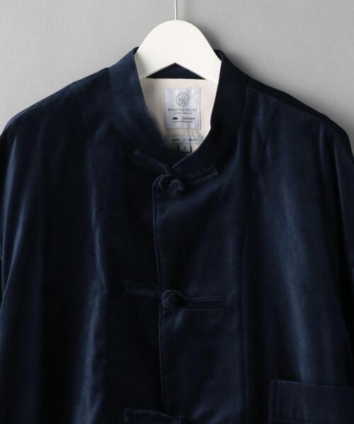 Jipijapa(ヒピハパ)の「【別注】 <jipijapa(ヒピハパ)> CHINA SHT/チャイナシャツ(シャツ/ブラウス・メンズ・ブラック/ネイビー・M/S/L)」の7枚目の写真