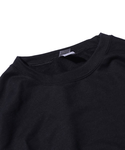 ROOPTOKYO（ループトウキョウ）の「【ROOPTOKYOオリジナル】出会って5秒でバトル Battle in 5 seconds after meeting 刺繍 スウェットトレーナー アニメプリント ワンポイントロゴ 袖ロゴ（スウェット・メンズ・ブラック/ホワイト/グレー・M/L/XXL/XL）」の7枚目の写真