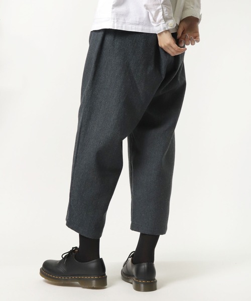 D*g*y（ディージーワイ）の「∴【 D*g*y / ディージーワイ 】 カラーツイード パンツ ゆったり ワイドパンツ D5744 PT DEC（その他パンツ・レディース・ネイビー/ブラウン/グリーン・M）」の11枚目の写真