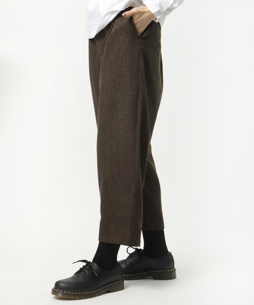 D*g*y（ディージーワイ）の「∴【 D*g*y / ディージーワイ 】 カラーツイード パンツ ゆったり ワイドパンツ D5744 PT DEC（その他パンツ・レディース・ネイビー/ブラウン/グリーン・M）」の16枚目の写真