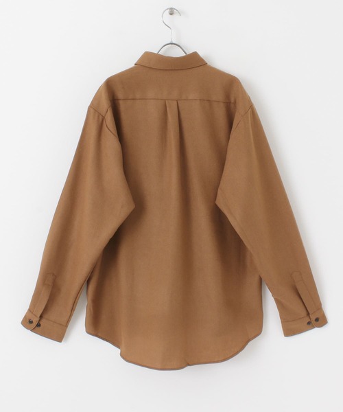 MANUAL ALPHABET（マニュアル アルファベット）の「MANUAL ALPHABET　WOOL R/CFP SHIRTS（シャツ/ブラウス・メンズ・ベージュ/キャメル/カーキ・3/2）」の17枚目の写真