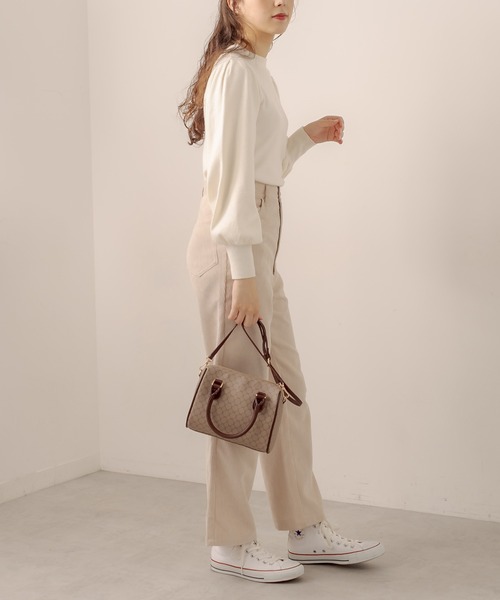 OLIVE des OLIVE(オリーブデオリーブ)の「【WEB限定】コーデュロイおめかしパンツ(その他パンツ・レディース・グリーン/チャコールグレー/アイボリー/ピンク/ベージュ・SMALL/MEDIUM)」の7枚目の写真