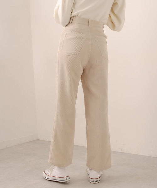 OLIVE des OLIVE(オリーブデオリーブ)の「【WEB限定】コーデュロイおめかしパンツ(その他パンツ・レディース・グリーン/チャコールグレー/アイボリー/ピンク/ベージュ・SMALL/MEDIUM)」の11枚目の写真