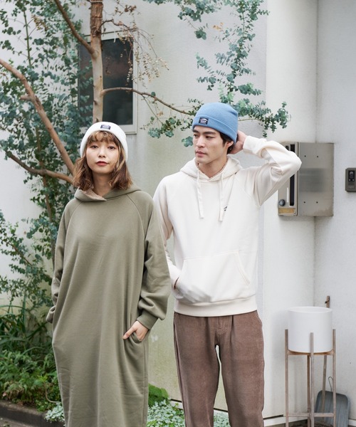 OUTDOOR PRODUCTS(アウトドアプロダクツ)の「【OUTDOOR PRODUCTS】静電気軽減 ワンポイントブランドロゴ 畦編み2WAYニットワッチ/ビーニー(ニットキャップ/ビーニー・メンズ・ベージュ/ネイビー/オリーブ/ラベンダー/ワイン/ホワイト/チャコールグレー/ライトグレー/ライトブルー/ブラック・FREE)」の16枚目の写真