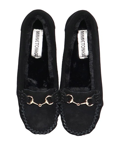 Minnetonka（ミネトンカ）の「Minnetonka × atmos pink CLEARWATER BIT  / ミネトンカ クリアウォータービット【SP】（モカシン/デッキシューズ・レディース・アニマル/ブルー/ホワイト/ブラック・25.0cm/23.0cm/24.0cm）」の16枚目の写真