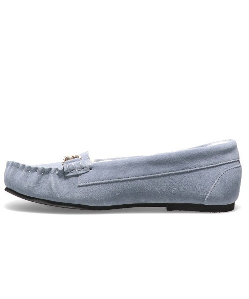 Minnetonka（ミネトンカ）の「Minnetonka × atmos pink CLEARWATER BIT  / ミネトンカ クリアウォータービット【SP】（モカシン/デッキシューズ・レディース・アニマル/ブルー/ホワイト/ブラック・25.0cm/23.0cm/24.0cm）」の21枚目の写真