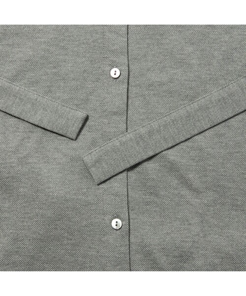 LACOSTE(ラコステ)の「ベルトデザインポロシャツドレス(シャツワンピース・レディース・ブラック/ワイン/グレー・40/38/36/34)」の8枚目の写真