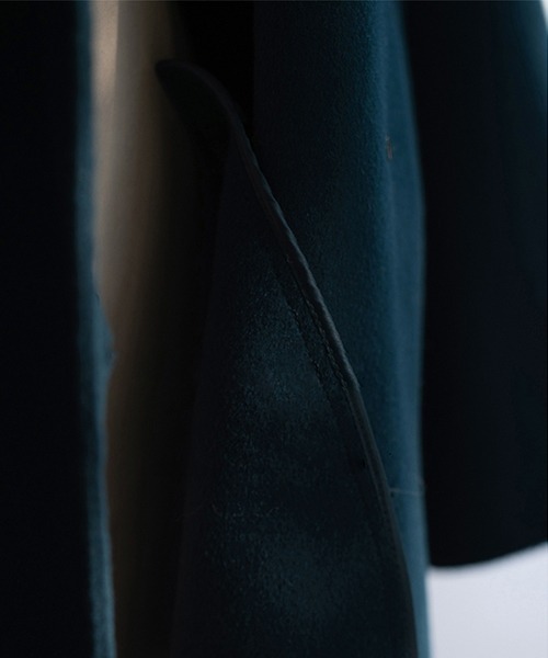 chuclla(チュクラ)の「【chuclla】【2021/AW】Gun flap detail hooded coat chw21a132(その他アウター・レディース・ブルー・FREE)」の16枚目の写真