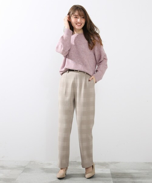 DRESKIP(ドレスキップ)の「◆袖フェイクパール付きヘアリ-ニット(ニット/セーター・レディース・ベビーピンク/ダークグレー/ライトブルー/ライトベージュ・02/04/03)」の16枚目の写真