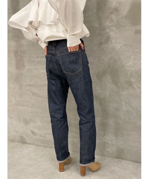 BEARDSLEY（ビアズリー）の「ボタンデニム（デニムパンツ・レディース・インディゴブルー・FREE）」の10枚目の写真