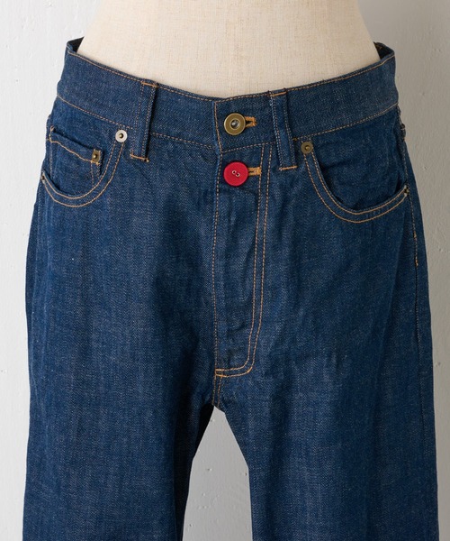 BEARDSLEY（ビアズリー）の「ボタンデニム（デニムパンツ・レディース・インディゴブルー・FREE）」の17枚目の写真