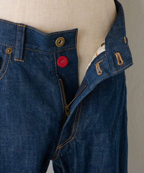 BEARDSLEY（ビアズリー）の「ボタンデニム（デニムパンツ・レディース・インディゴブルー・FREE）」の16枚目の写真