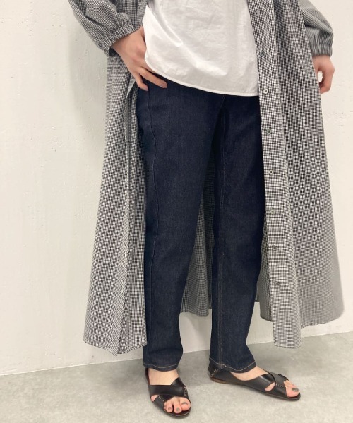 BEARDSLEY（ビアズリー）の「ボタンデニム（デニムパンツ・レディース・インディゴブルー・FREE）」の20枚目の写真