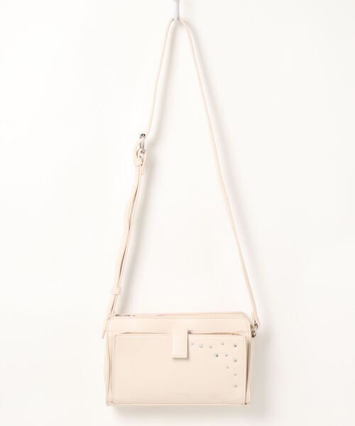 CECIL McBEE(セシルマクビー)の「【CECIL McBEE / セシルマクビー】 ブルーナ ショルダーバッグ(ショルダーバッグ・レディース・ブラック/オフホワイト・FREE)」の1枚目の写真