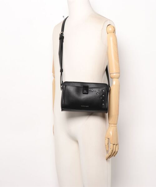 CECIL McBEE(セシルマクビー)の「【CECIL McBEE / セシルマクビー】 ブルーナ ショルダーバッグ(ショルダーバッグ・レディース・ブラック/オフホワイト・FREE)」の4枚目の写真