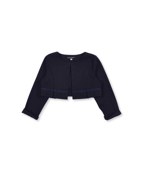 BeBe(ベベ)の「BeBe/フォーマル袖レースリボンポンチボレロジャケット(110~130cm)(スーツジャケット・キッズ・ホワイト/ネイビー・110/130/120)」の19枚目の写真